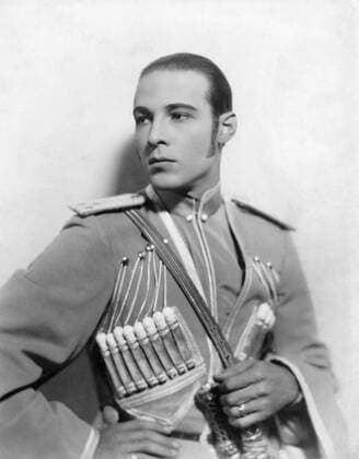 March 20, 2006 - Rudolph Valentino, on-set of the Silent Film, The Eagle , 1925 - ZUMAg145 20060320_zap_g145_670 Copyright: xJTxVintagex