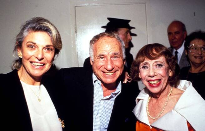 Mar. 24, 2006 - ANNE BANCROFT , MEL BROOKS , AND .IMOGENE COCA. BOB V NOBLE - 1991.MELBROOKSRETRO - ZUMAg49_ 20060324_gaf_g49_065 Copyright: xBobxNoblex