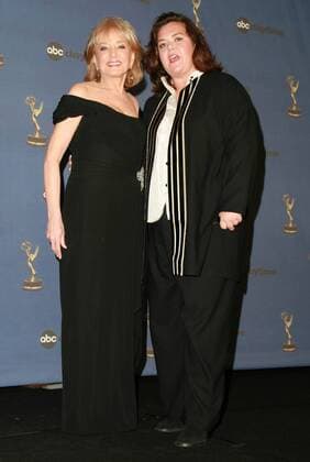Apr 28, 2006; Hollywood, CA, USA; BARBARA WALTERS and ROSIE O DONNELL at the 33rd Annual Daytime Emmy Awards Pressroom Kodak Theatre Hollywood & Highlands Hollywood California 04 28 06 Mandatory - ZUMAw38_ 20060428_zzh_w38_541 Copyright: xGlennxWeinerx