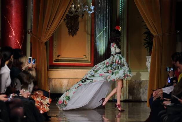 AltaRoma Fashion Week - Giada Curti Modenschau in Rom Jan 27, 2017 - Rome, Italy - Giada Curti Spr Sum 2017 at Altaroma fashion week in Roma. Rome Italy - ZUMAi15_ 20170127_zaf_i15_021 Copyright: xEvandroxInettix