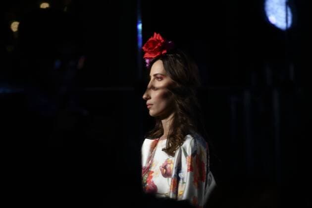 AltaRoma Fashion Week - Giada Curti Modenschau in Rom Jan 27, 2017 - Rome, Italy - Giada Curti Spr Sum 2017 at Altaroma fashion week in Roma. Rome Italy - ZUMAi15_ 20170127_zaf_i15_023 Copyright: xEvandroxInettix