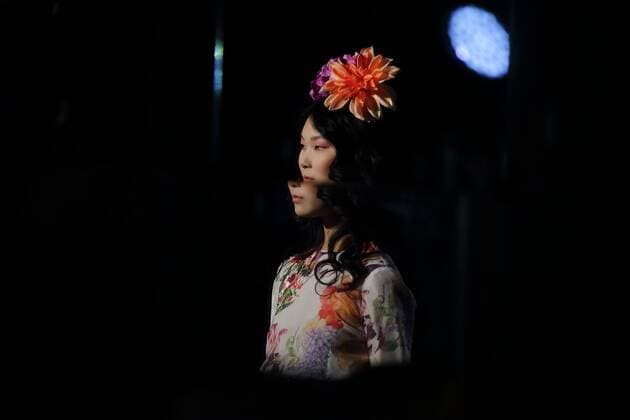 AltaRoma Fashion Week - Giada Curti Modenschau in Rom Jan 27, 2017 - Rome, Italy - Giada Curti Spr Sum 2017 at Altaroma fashion week in Roma. Rome Italy - ZUMAi15_ 20170127_zaf_i15_024 Copyright: xEvandroxInettix