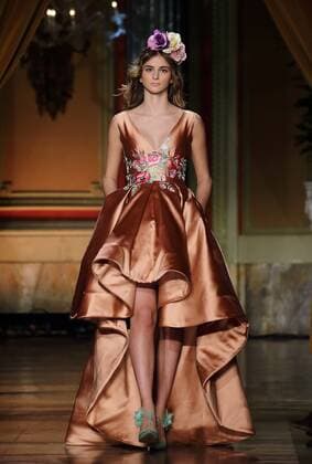 AltaRoma Fashion Week - Giada Curti Modenschau in Rom Jan 27, 2017 - Rome, Italy - Giada Curti Spr Sum 2017 at Altaroma fashion week in Roma. Rome Italy - ZUMAi15_ 20170127_zaf_i15_030 Copyright: xEvandroxInettix