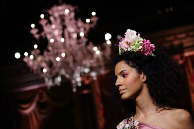 AltaRoma Fashion Week - Giada Curti Modenschau in Rom Jan 27, 2017 - Rome, Italy - Giada Curti Spr Sum 2017 at Altaroma fashion week in Roma. Rome Italy - ZUMAi15_ 20170127_zaf_i15_036 Copyright: xEvandroxInettix