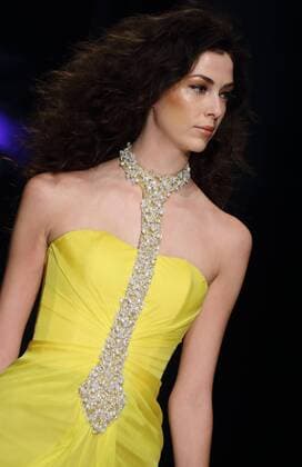 AltaRoma Fashion Week - Rani Zakhem Modenschau in Rom Jan 27, 2017 - Rome, Italy - Rani Zakhem Spr Sum 2017 at Altaroma fashion week in Roma. Rome Italy - ZUMAi15_ 20170127_zaf_i15_045 Copyright: xEvandroxInettix
