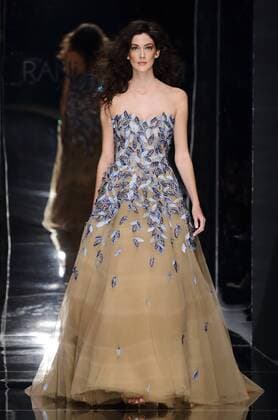 AltaRoma Fashion Week - Rani Zakhem Modenschau in Rom Jan 27, 2017 - Rome, Italy - Rani Zakhem Spr Sum 2017 at Altaroma fashion week in Roma. Rome Italy - ZUMAi15_ 20170127_zaf_i15_047 Copyright: xEvandroxInettix