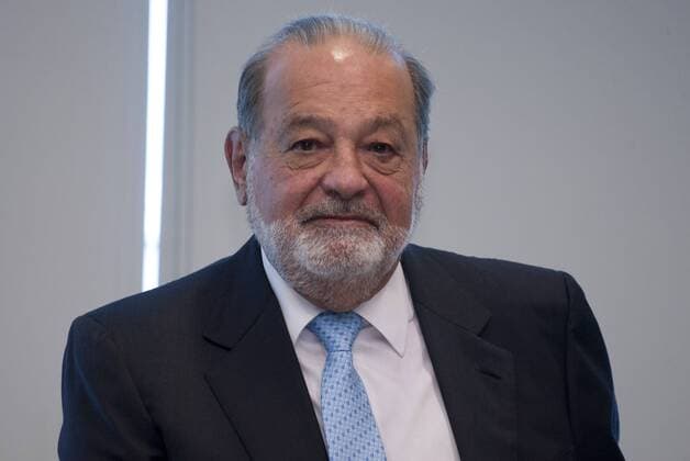 January 27, 2017 - Mexico City, Mexico, MEXICO - Mexican business magnate Carlos Slim called for national unity in the face of U.S. President Donald Trump s hostility, and said Mexico should have a measured response, without getting angry but without surrendering. during a press conference in Mexico City, Mexico, Friday Jan. 27, 2017. ANTONIO NAVA PI Mexico City MEXICO - ZUMAp124 20170127_zaa_p124_003 Copyright: xAntonioxNavax