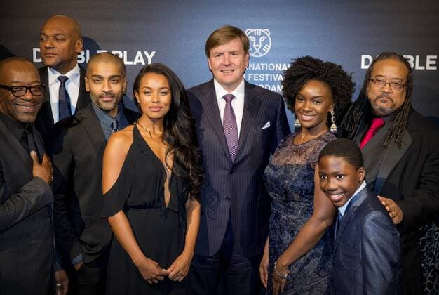 27-01-2017 Rotterdam King Willem-Alexander during the world premiere of Double Play at the International Film Festival Rotterdam ( IFFR) at the Oude Luxor theater in Rotterdam.  Copyright: PPEx
