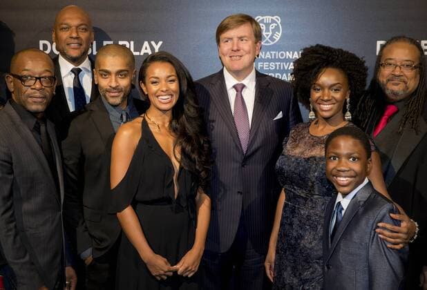 27-01-2017 Rotterdam King Willem-Alexander during the world premiere of Double Play at the International Film Festival Rotterdam ( IFFR) at the Oude Luxor theater in Rotterdam.  Copyright: PPEx