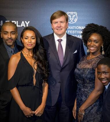 27-01-2017 Rotterdam King Willem-Alexander during the world premiere of Double Play at the International Film Festival Rotterdam ( IFFR) at the Oude Luxor theater in Rotterdam.  Copyright: PPEx