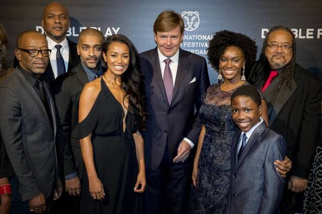 27-01-2017 Rotterdam King Willem-Alexander during the world premiere of Double Play at the International Film Festival Rotterdam ( IFFR) at the Oude Luxor theater in Rotterdam.  Copyright: PPEx