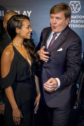 27-01-2017 Rotterdam King Willem-Alexander during the world premiere of Double Play at the International Film Festival Rotterdam ( IFFR) at the Oude Luxor theater in Rotterdam.  Copyright: PPEx