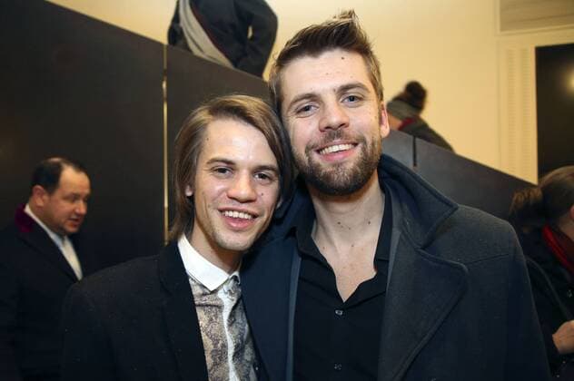 Florian-aslan Feik mit Bruder Daniel Feik bei der Premiere des Theaterstücks Harold und Maude in den Kammerspielen der Josefstadt. Wien 26.01.2017 Foto:xF.xJ.xMorgenbesserx xFuturexImage