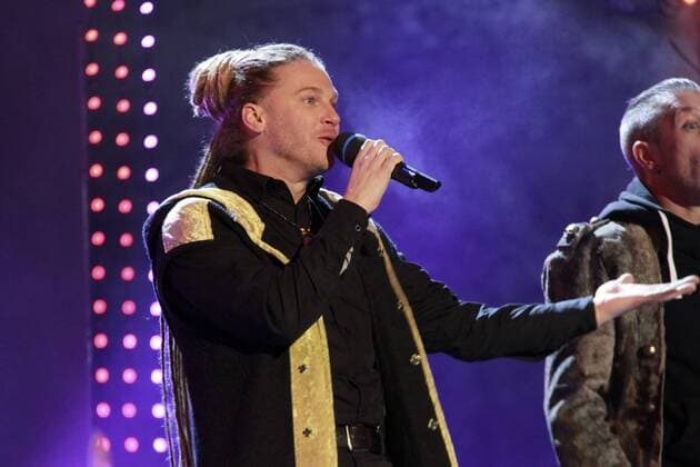 Johanns Erben bei der Generalprobe vom Wenn die Musi spielt -Winter Open Air 2017 auf der Bühne bei der Talstation der Kaiserburgbahn. Bad Kleinkirchheim, 27.01.2017 Foto:xS.xNömerx xFuturexImage