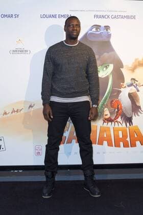 Sahara Filmpremiere in Paris Omar Sy CELEBRITIES : Filmpremiere Sahara - Paris - 29 01 2017 StephenCaillet Panoramic 