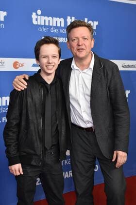 Arved Friese und Justus von Dohnanyi bei der Timm Thaler oder das verkaufte Lachen Film Premiere am 29.01.2017 in Berlin Timm Thaler oder das verkaufte Lachen Film Premiere in Berlin, 2017 