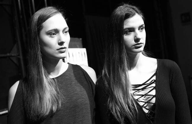Fashion Week AltaRoma in Rom - Fotostory schwarz-weiß Jan 29, 2017 - Rome, Italy - Rome Fashion Week by AltaRoma AltaModa, last day with people, bloggers, guest, model, backstage and catwalk. Rome Italy - ZUMAi15_ 20170129_zaf_i15_021 Copyright: xEvandroxInettix