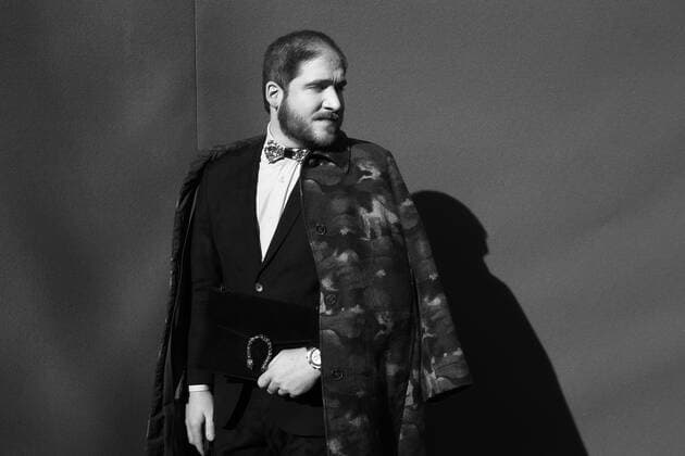 Fashion Week AltaRoma in Rom - Fotostory schwarz-weiß Jan 29, 2017 - Rome, Italy - Rome Fashion Week by AltaRoma AltaModa, last day with people, bloggers, guest, model, backstage and catwalk. Rome Italy - ZUMAi15_ 20170129_zaf_i15_027 Copyright: xEvandroxInettix
