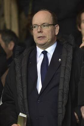 Fürst Albert II. von Monaco besucht Fußballspiel von Monaco in Paris SAS Prince ALbert II de Monaco CELEBRITES : PSG vs Monaco - L1 - 29 01 2017 JBAutissier 