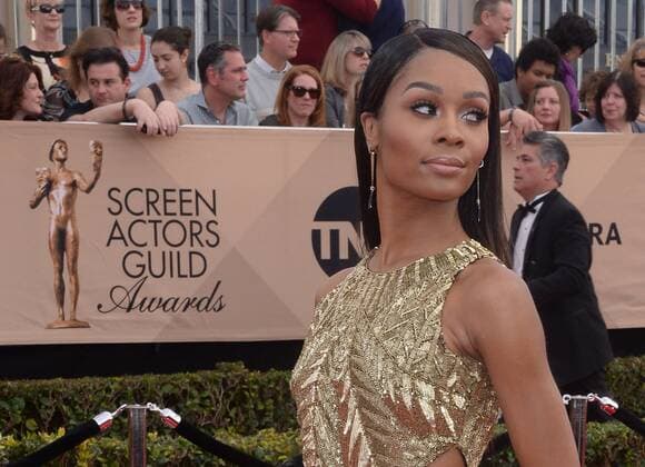 TV personality Zuri Hall arrives for the the 23rd annual SAG Awards held at the Shrine Auditorium in Los Angeles on January 29, 2017. The Screen Actors Guild Awards will be broadcast live on TNT and TBS.  LAP20170129011 JIMxRUYMEN