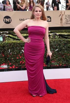 January 29, 2017 - Los Angeles, CA, United States - 29 January 2017 - Los Angeles, California - Anna Chlumsky. 23rd Annual Screen Actors Guild Awards held at The Shrine Expo Hall. Photo Credit: AdMedia Los Angeles United States - ZUMAa123 20170129_zaa_a123_083 Copyright: xF.xSadoux