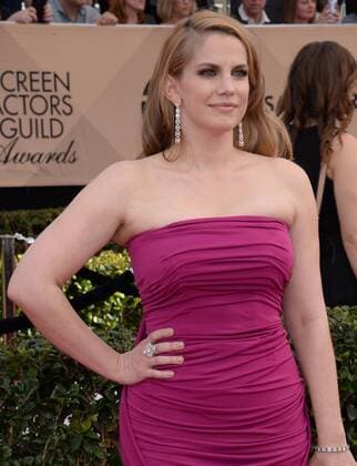 Actress Anna Chlumsky arrives for the the 23rd annual SAG Awards held at the Shrine Auditorium in Los Angeles on January 29, 2017. The Screen Actors Guild Awards will be broadcast live on TNT and TBS.  LAP20170129046 JIMxRUYMEN