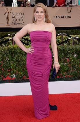 Actress Anna Chlumsky arrives for the the 23rd annual SAG Awards held at the Shrine Auditorium in Los Angeles on January 29, 2017. The Screen Actors Guild Awards will be broadcast live on TNT and TBS.  LAP20170129047 JIMxRUYMEN