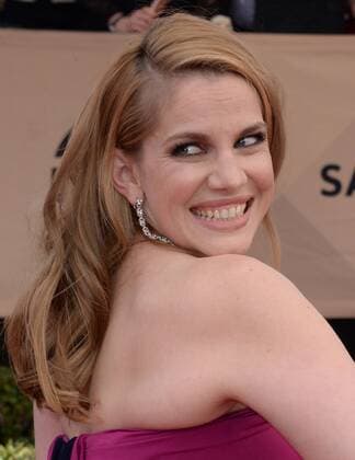Actress Anna Chlumsky arrives for the the 23rd annual SAG Awards held at the Shrine Auditorium in Los Angeles on January 29, 2017. The Screen Actors Guild Awards will be broadcast live on TNT and TBS.  LAP20170129049 JIMxRUYMEN