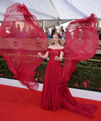 Actress Annalise Basso arrives for the the 23rd annual SAG Awards held at the Shrine Auditorium in Los Angeles on January 29, 2017. The Screen Actors Guild Awards will be broadcast live on TNT and TBS.  LAP20170129054 JIMxRUYMEN