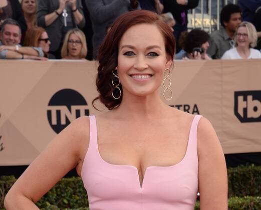 Actress Mamrie Hart arrives for the the 23rd annual SAG Awards held at the Shrine Auditorium in Los Angeles on January 29, 2017. The Screen Actors Guild Awards will be broadcast live on TNT and TBS.  LAP20170129093 JIMxRUYMEN