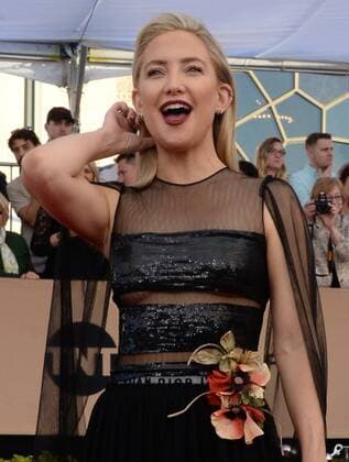 Actress Kate Hudson arrives for the the 23rd annual SAG Awards held at the Shrine Auditorium in Los Angeles on January 29, 2017. The Screen Actors Guild Awards will be broadcast live on TNT and TBS.  LAP20170129133 JIMxRUYMEN