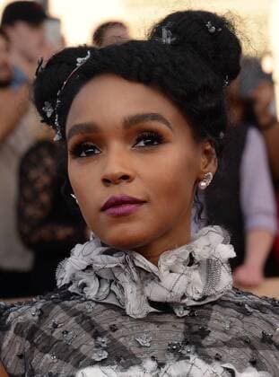 Musician Janelle Monae arrives for the the 23rd annual SAG Awards held at the Shrine Auditorium in Los Angeles on January 29, 2017. The Screen Actors Guild Awards will be broadcast live on TNT and TBS.  LAP20170129150 JIMxRUYMEN