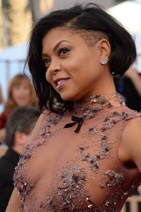 Actress Taraji P. Henson arrives for the the 23rd annual SAG Awards held at the Shrine Auditorium in Los Angeles on January 29, 2017. The Screen Actors Guild Awards will be broadcast live on TNT and TBS.  LAP20170129191 JIMxRUYMEN