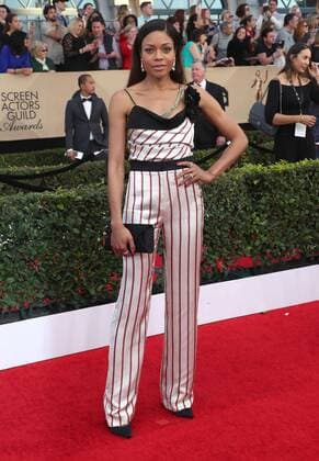 January 29, 2017 - Los Angeles, CA, United States - 29 January 2017 - Los Angeles, California - Naomie Harris. 23rd Annual Screen Actors Guild Awards held at The Shrine Expo Hall. Photo Credit: AdMedia Los Angeles United States - ZUMAa123 20170129_zaa_a123_217 Copyright: xF.xSadoux