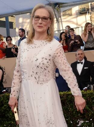 Actress Meryl Streep arrives for the the 23rd annual SAG Awards held at the Shrine Auditorium in Los Angeles on January 29, 2017. The Screen Actors Guild Awards will be broadcast live on TNT and TBS.  LAP20170129208 JIMxRUYMEN