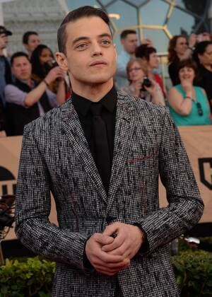 Actor Rami Malek arrives for the the 23rd annual SAG Awards held at the Shrine Auditorium in Los Angeles on January 29, 2017. The Screen Actors Guild Awards will be broadcast live on TNT and TBS.  LAP20170129303 JIMxRUYMEN