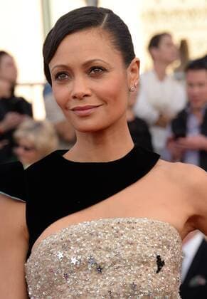 Actress Thandie Newton arrives for the the 23rd annual SAG Awards held at the Shrine Auditorium in Los Angeles on January 29, 2017. The Screen Actors Guild Awards will be broadcast live on TNT and TBS.  LAP20170129355 JIMxRUYMEN