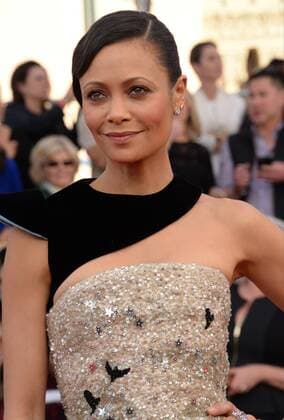 Actress Thandie Newton arrives for the the 23rd annual SAG Awards held at the Shrine Auditorium in Los Angeles on January 29, 2017. The Screen Actors Guild Awards will be broadcast live on TNT and TBS.  LAP20170129357 JIMxRUYMEN