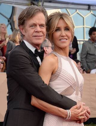 Actors William H. Macy (L) and Felicity Huffman arrive for the the 23rd annual SAG Awards held at the Shrine Auditorium in Los Angeles on January 29, 2017. The Screen Actors Guild Awards will be broadcast live on TNT and TBS.  LAP20170129387 JIMxRUYMEN
