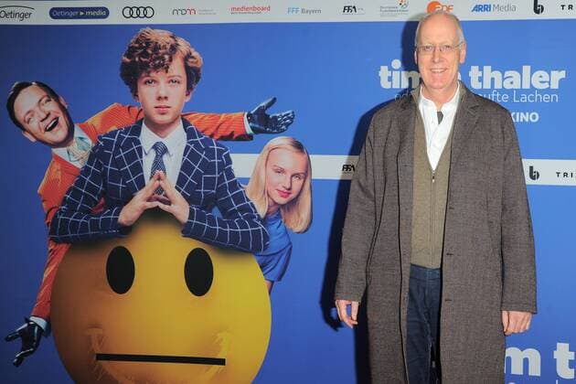 Gottfried Vollmer Ankunft, roter Teppich zur Kinderfilm Premiere Timm Thaler im Zoo Palast in Berlin, am 29.01.2016