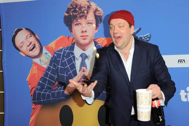 Charly Huebner Ankunft, roter Teppich zur Kinderfilm Premiere Timm Thaler im Zoo Palast in Berlin, am 29.01.2016