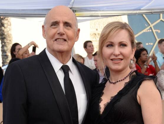 Actor Jeffrey Tambor (L) and Kasia Ostlun arrive for the the 23rd annual SAG Awards held at the Shrine Auditorium in Los Angeles on January 29, 2017. The Screen Actors Guild Awards will be broadcast live on TNT and TBS.  LAP20170129444 JIMxRUYMEN