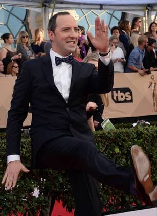 Actor Tony Hale arrives for the the 23rd annual SAG Awards held at the Shrine Auditorium in Los Angeles on January 29, 2017. The Screen Actors Guild Awards will be broadcast live on TNT and TBS.  LAP20170129455 JIMxRUYMEN