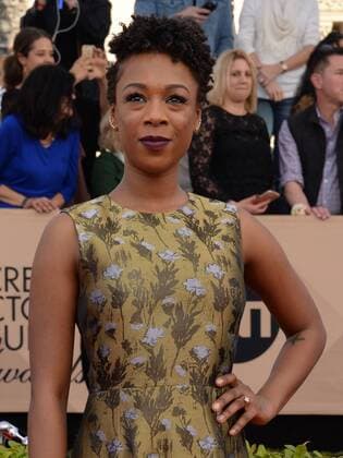 Actress Samira Wiley arrives for the the 23rd annual SAG Awards held at the Shrine Auditorium in Los Angeles on January 29, 2017. The Screen Actors Guild Awards will be broadcast live on TNT and TBS.  LAP20170129458 JIMxRUYMEN