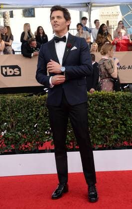 Actor James Marsden arrives for the the 23rd annual SAG Awards held at the Shrine Auditorium in Los Angeles on January 29, 2017. The Screen Actors Guild Awards will be broadcast live on TNT and TBS.  LAP20170129475 JIMxRUYMEN