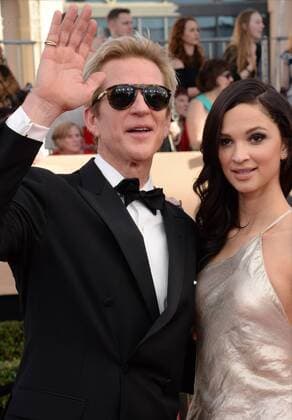 Actor Matthew Modine and Ruby Modine arrive for the the 23rd annual SAG Awards held at the Shrine Auditorium in Los Angeles on January 29, 2017. The Screen Actors Guild Awards will be broadcast live on TNT and TBS.  LAP20170129485 JIMxRUYMEN