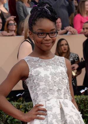 Actress Marsai Martin arrives for the the 23rd annual SAG Awards held at the Shrine Auditorium in Los Angeles on January 29, 2017. The Screen Actors Guild Awards will be broadcast live on TNT and TBS.  LAP20170129538 JIMxRUYMEN