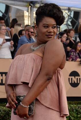 Actress Adrienne C. Moore arrives for the the 23rd annual SAG Awards held at the Shrine Auditorium in Los Angeles on January 29, 2017. The Screen Actors Guild Awards will be broadcast live on TNT and TBS.  LAP20170129555 JIMxRUYMEN