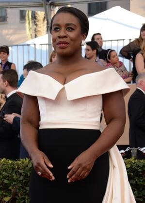 Actress Uzo Aduba arrives for the the 23rd annual SAG Awards held at the Shrine Auditorium in Los Angeles on January 29, 2017. The Screen Actors Guild Awards will be broadcast live on TNT and TBS.  LAP20170129565 JIMxRUYMEN