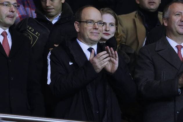 Fürst Albert II. von Monaco besucht Fußballspiel von Monaco in Paris PSG wins against Monaco in the ligue 1 of France at Parc des Princes, Albert II Prince of Monaco , Grimaldi, 644 cordon Cordon Press  alfonsoxjimenezxvalero Albert II Prince of Monaco at PSG against Monaco in the ligue 1